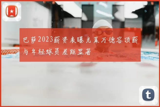 巴萨2023薪资表曝光莱万德容顶薪与年轻球员差距显著